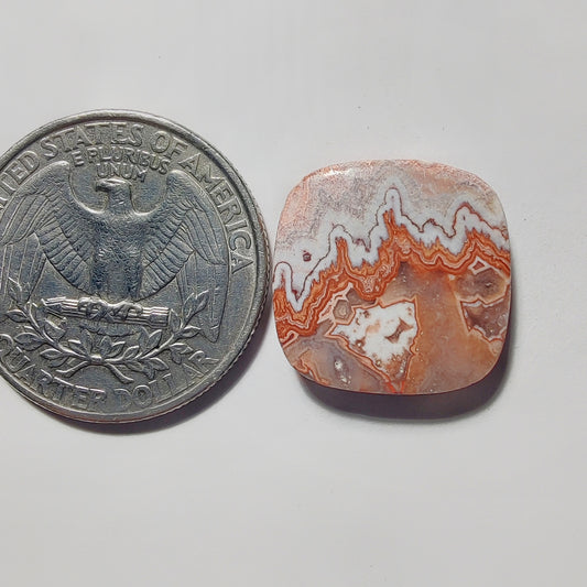 Rosita Jasper gemstone cabochon - natural crystal healing stone for jewelry making by Gemivra