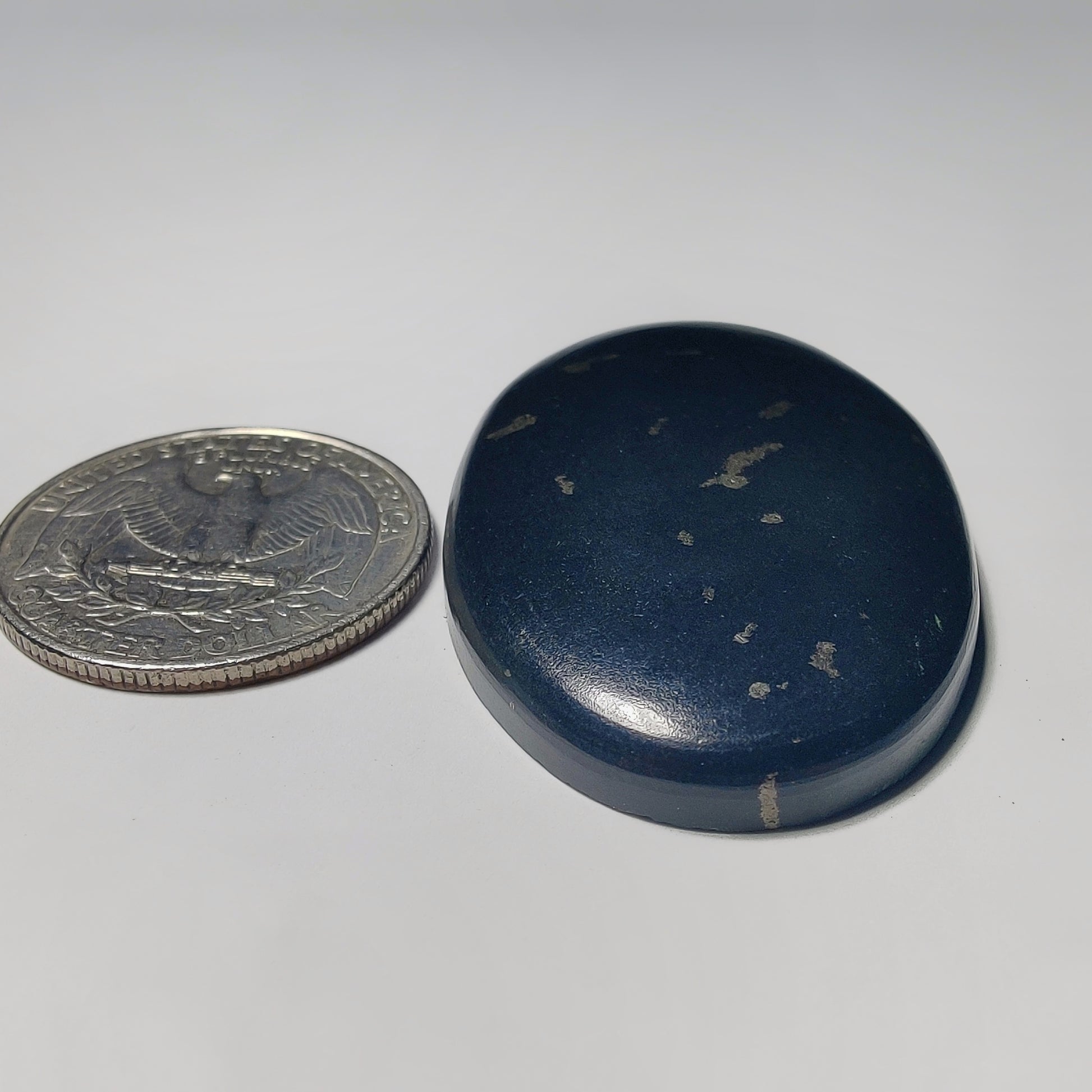 Apache Gold gemstone cabochon - natural crystal healing stone for jewelry making by Gemivra