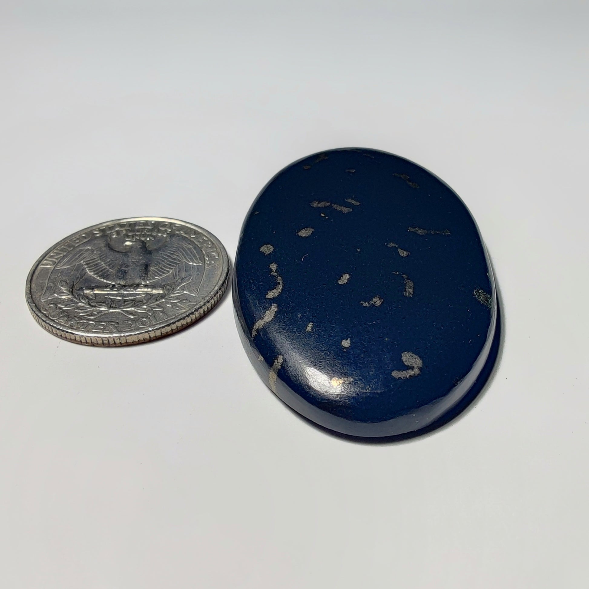 Apache Gold gemstone cabochon - natural crystal healing stone for jewelry making by Gemivra