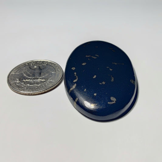 Apache Gold gemstone cabochon - natural crystal healing stone for jewelry making by Gemivra