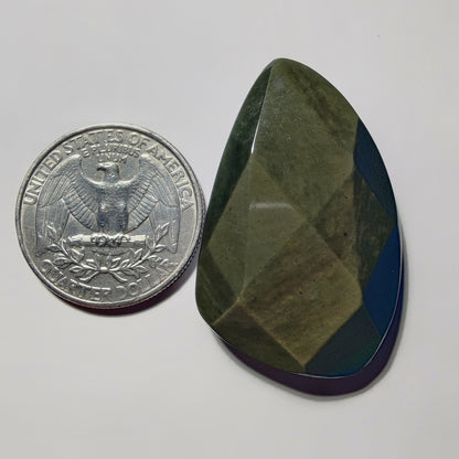 Rose Cut Golden Obsidian gemstone cabochon - natural crystal healing stone for jewelry making by Gemivra