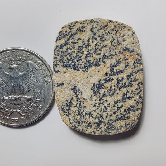 German Dendrite gemstone cabochon - natural crystal healing stone for jewelry making by Gemivra
