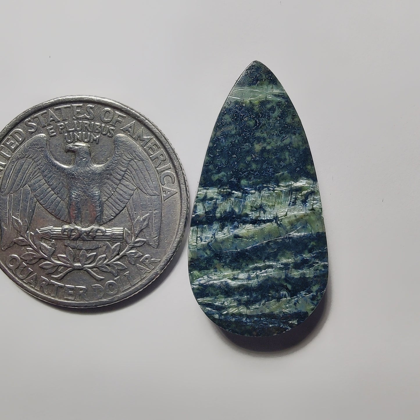 Zebra Jasper gemstone cabochon - natural crystal healing stone for jewelry making by Gemivra