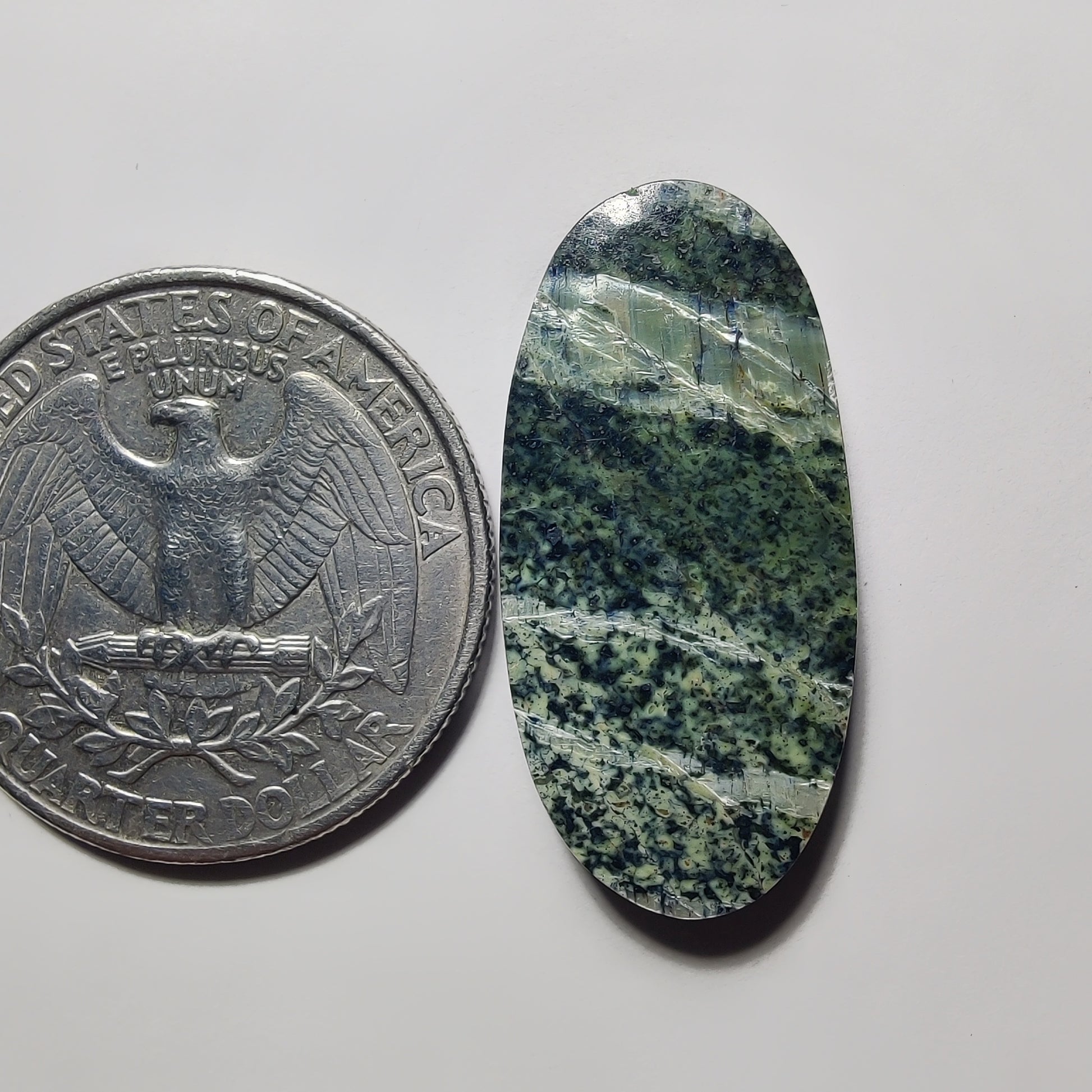 Zebra Jasper gemstone cabochon - natural crystal healing stone for jewelry making by Gemivra