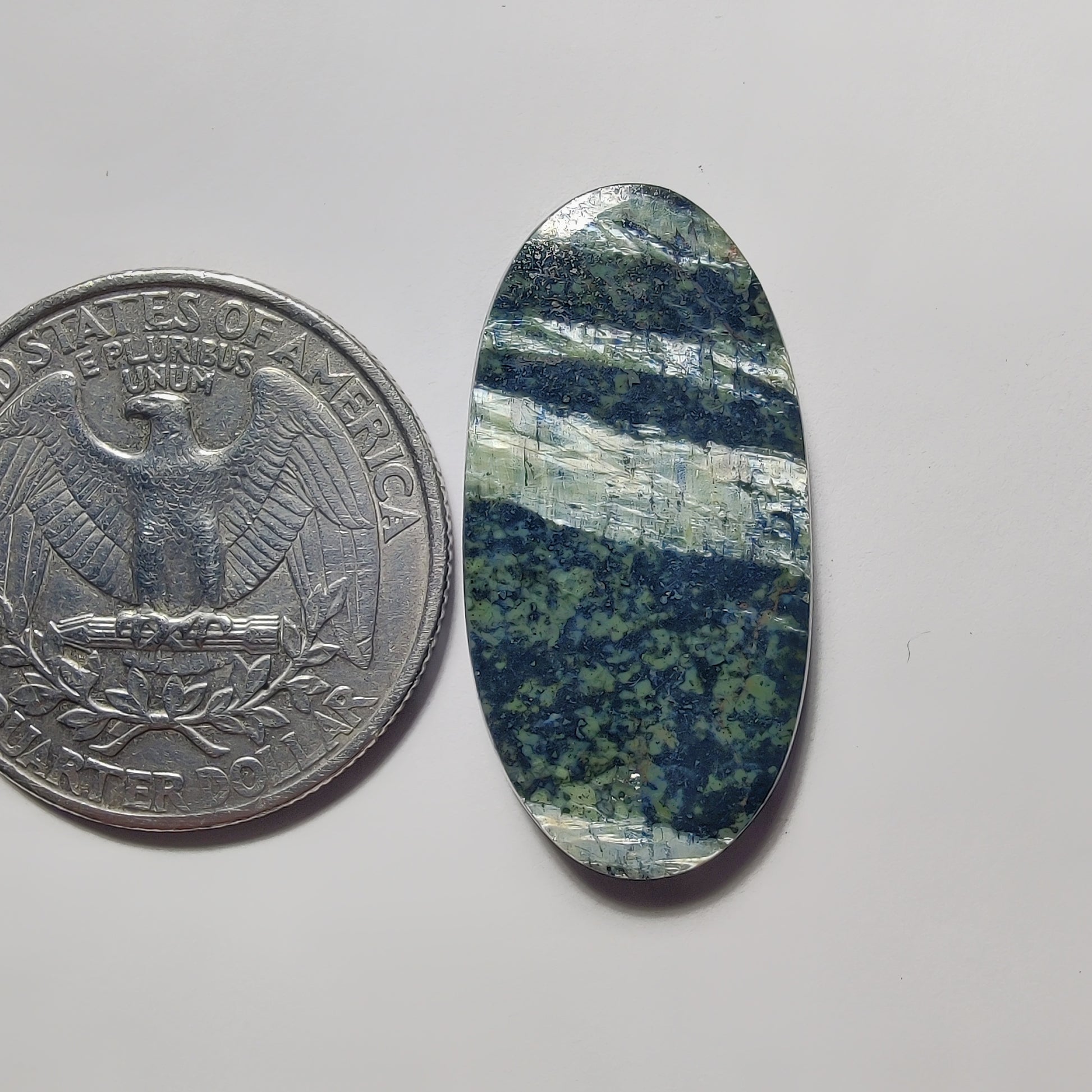 Zebra Jasper gemstone cabochon - natural crystal healing stone for jewelry making by Gemivra