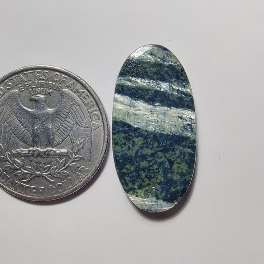 Zebra Jasper gemstone cabochon - natural crystal healing stone for jewelry making by Gemivra