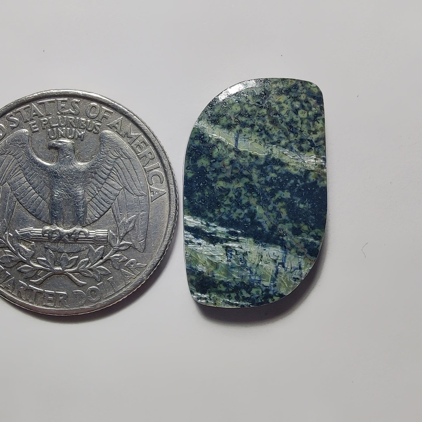 Zebra Jasper gemstone cabochon - natural crystal healing stone for jewelry making by Gemivra