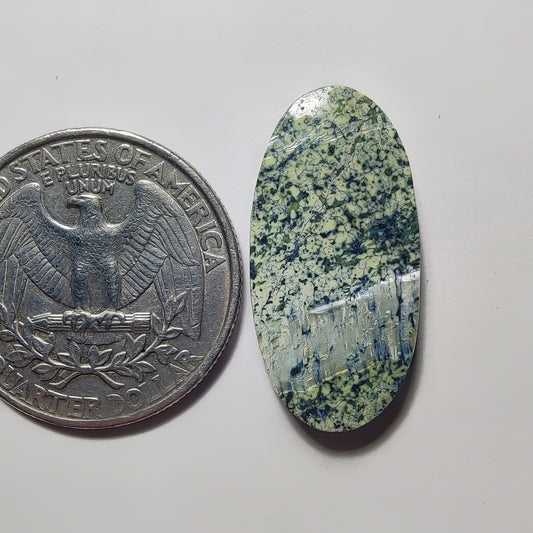 Zebra Jasper gemstone cabochon - natural crystal healing stone for jewelry making by Gemivra
