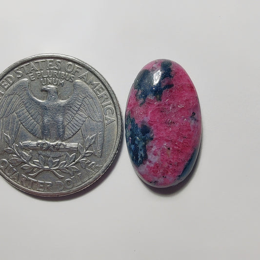 Ruby Zoisite gemstone cabochon - natural crystal healing stone for jewelry making by Gemivra