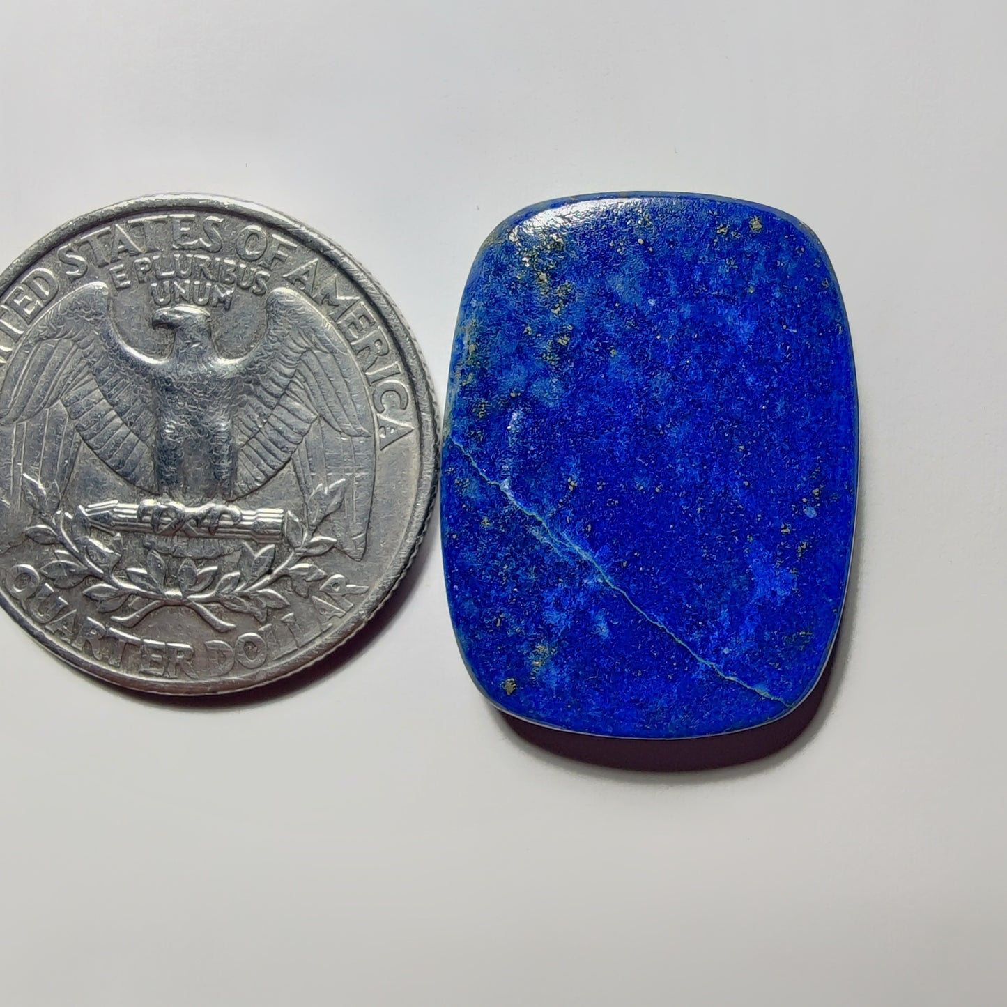 Lapis Lazuli gemstone cabochon - natural crystal healing stone for jewelry making by Gemivra