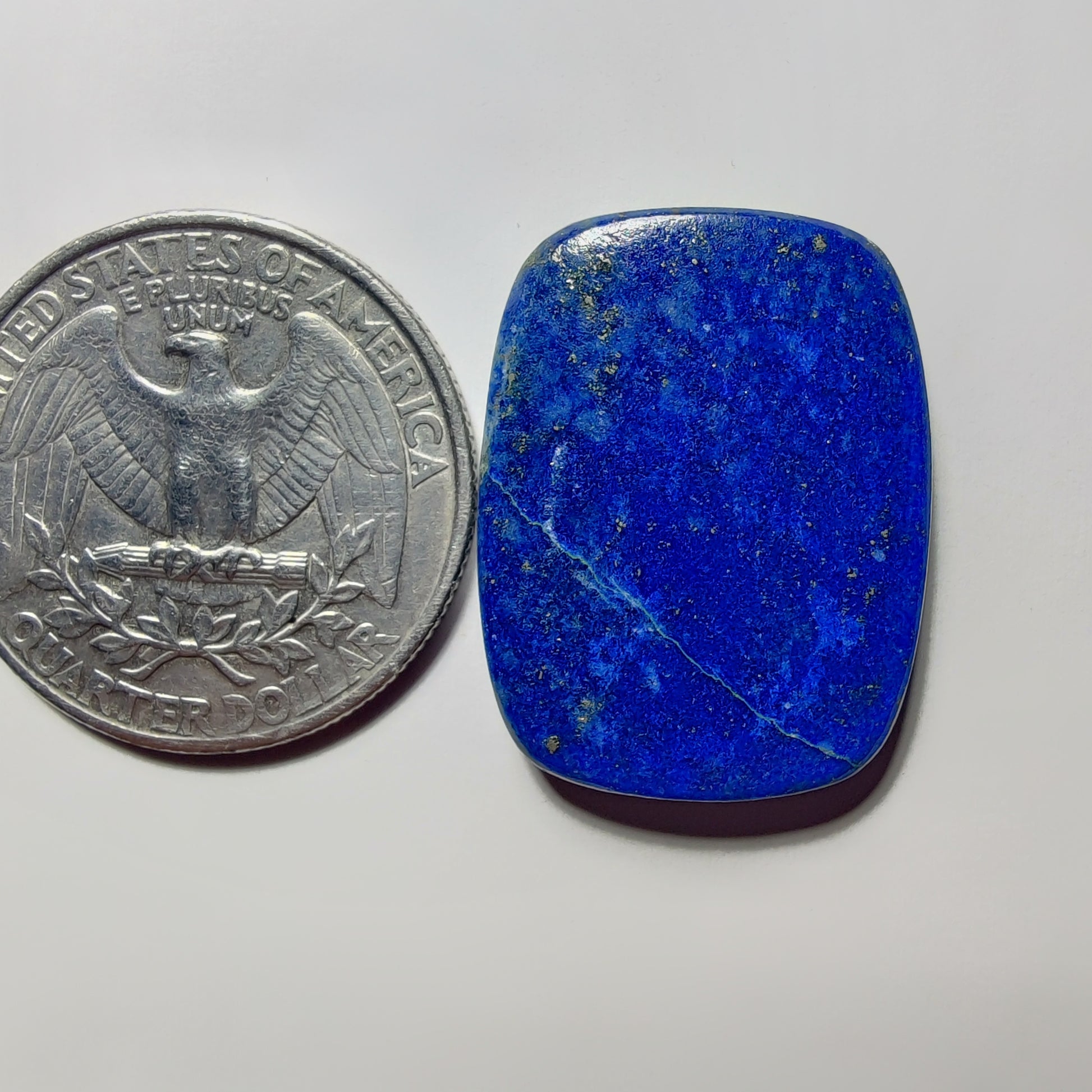 Lapis Lazuli gemstone cabochon - natural crystal healing stone for jewelry making by Gemivra