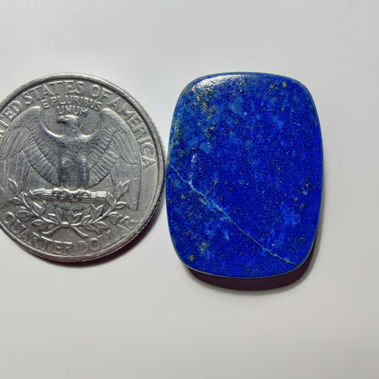 Lapis Lazuli gemstone cabochon - natural crystal healing stone for jewelry making by Gemivra