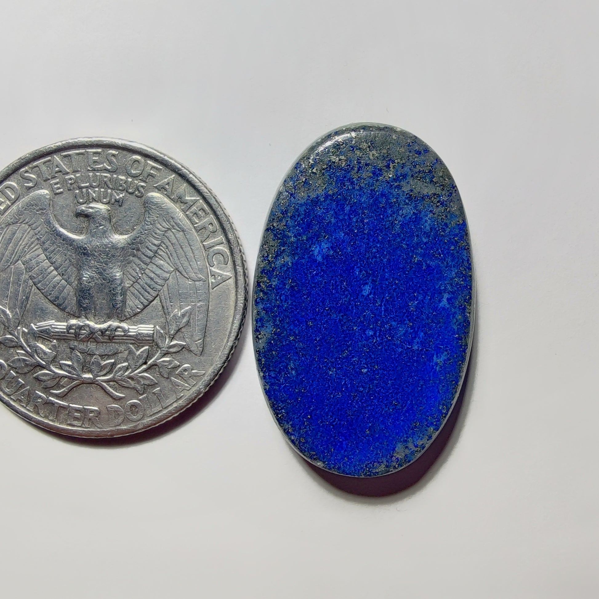 Lapis Lazuli gemstone cabochon - natural crystal healing stone for jewelry making by Gemivra