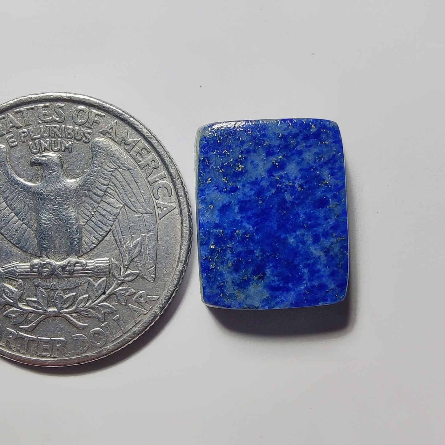 Lapis Lazuli gemstone cabochon - natural crystal healing stone for jewelry making by Gemivra