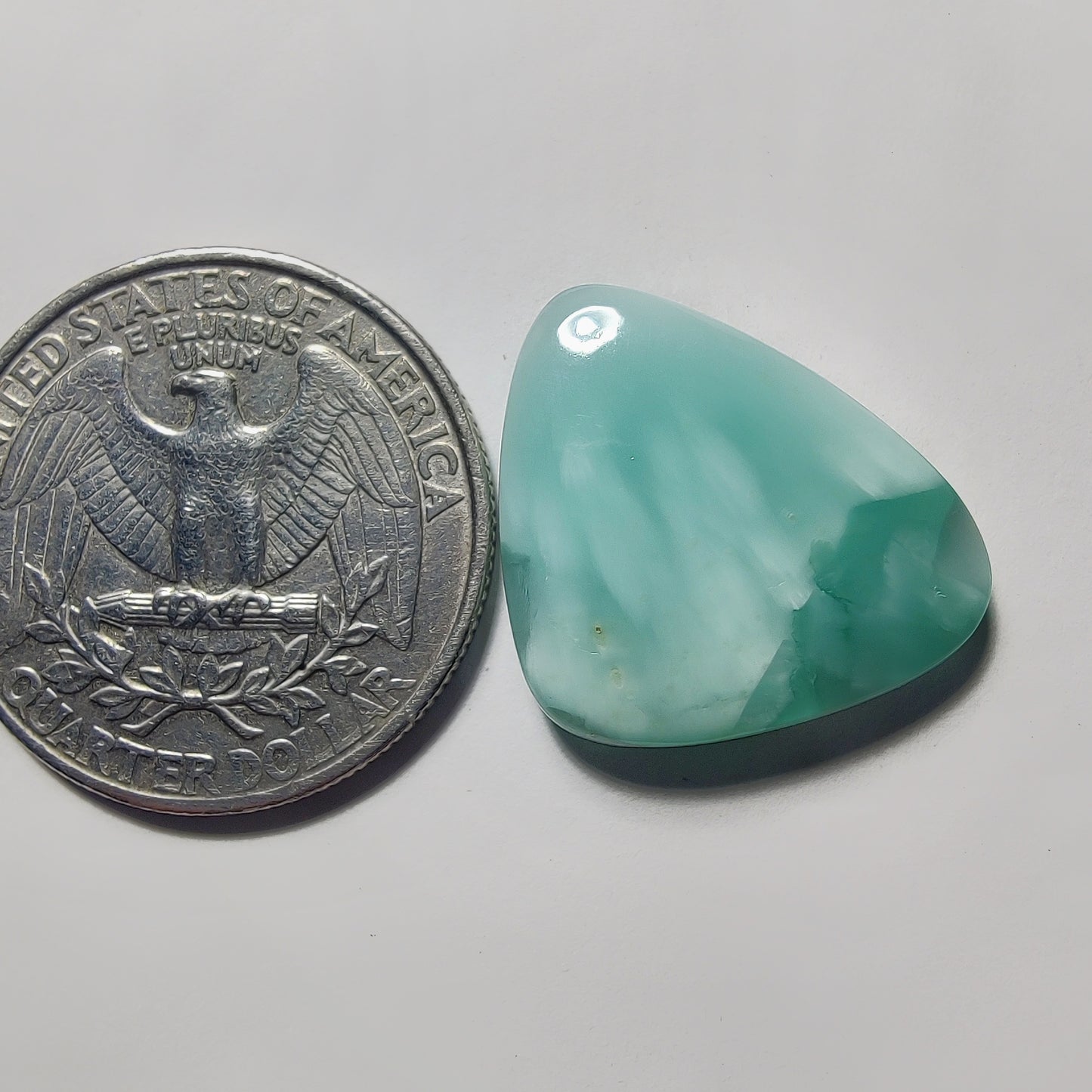 Hemimorphite Cabochon gemstone cabochon - natural crystal healing stone for jewelry making by Gemivra
