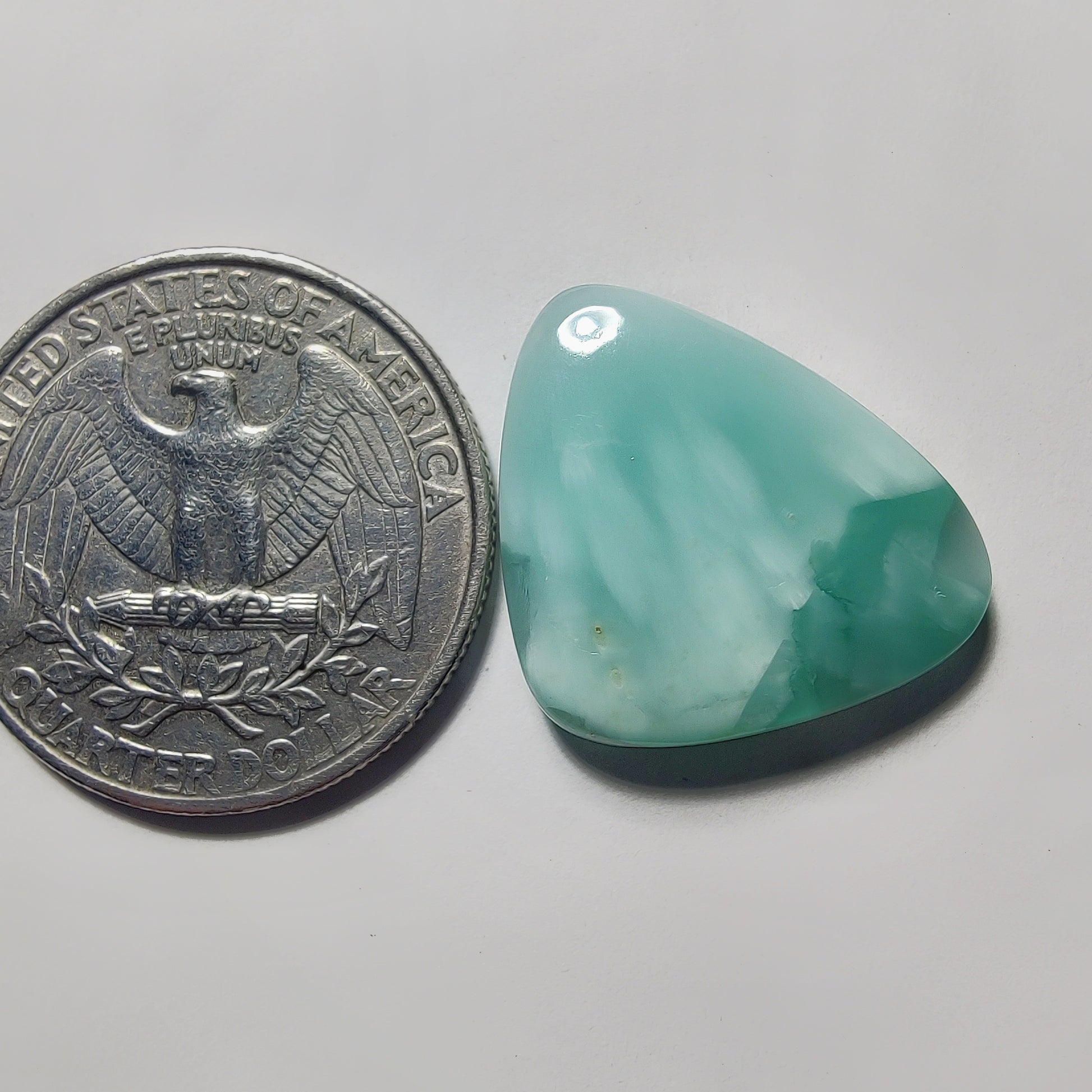 Hemimorphite Cabochon gemstone cabochon - natural crystal healing stone for jewelry making by Gemivra