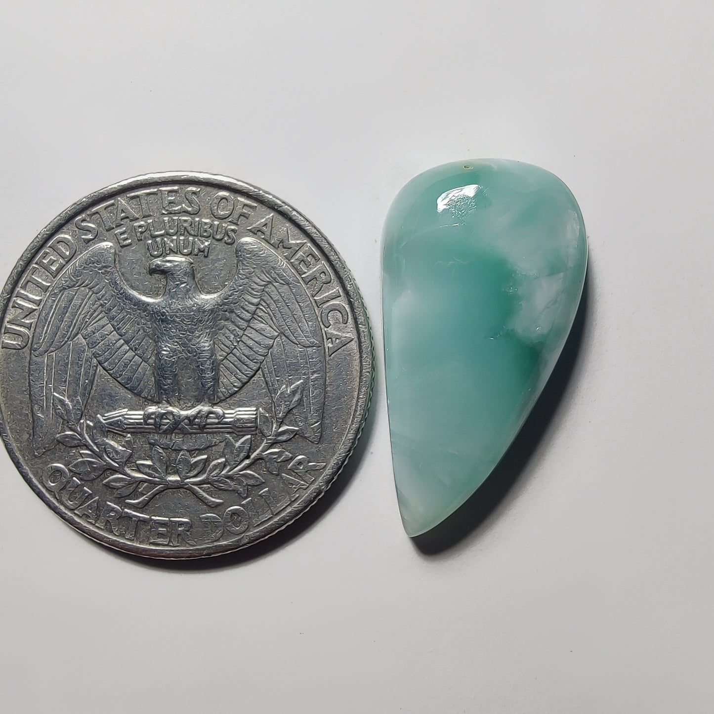 Hemimorphite Cabochon gemstone cabochon - natural crystal healing stone for jewelry making by Gemivra