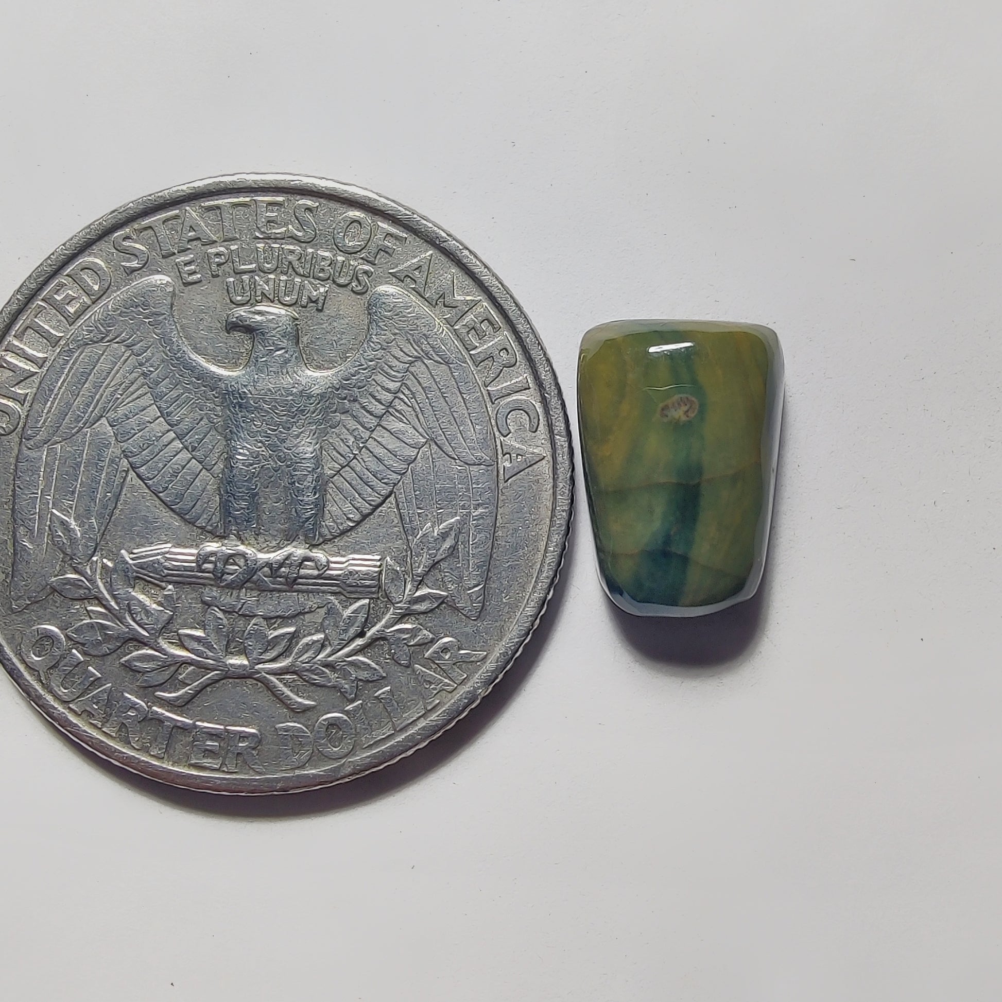 Polychrome Jasper gemstone cabochon - natural crystal healing stone for jewelry making by Gemivra
