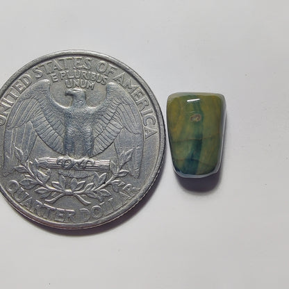Polychrome Jasper gemstone cabochon - natural crystal healing stone for jewelry making by Gemivra