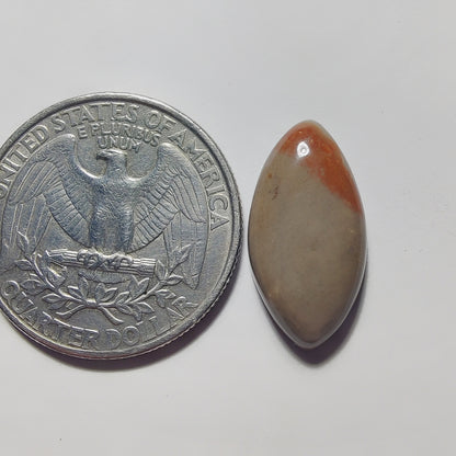 Polychrome Jasper gemstone cabochon - natural crystal healing stone for jewelry making by Gemivra