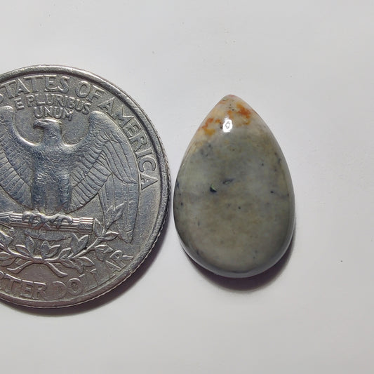 Polychrome Jasper gemstone cabochon - natural crystal healing stone for jewelry making by Gemivra