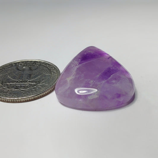Amethyst Cabochon gemstone cabochon - natural crystal healing stone for jewelry making by Gemivra