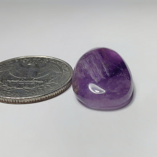 Amethyst Cabochon gemstone cabochon - natural crystal healing stone for jewelry making by Gemivra