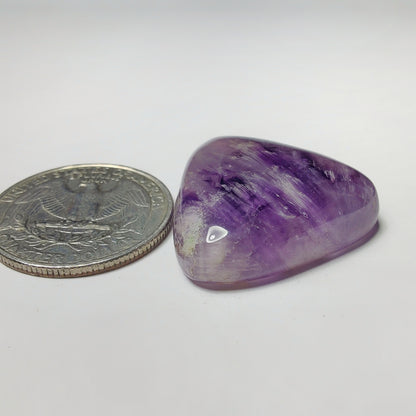 Amethyst Cabochon gemstone cabochon - natural crystal healing stone for jewelry making by Gemivra