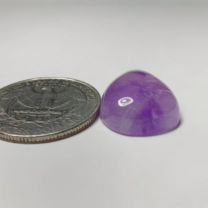 Amethyst Cabochon gemstone cabochon - natural crystal healing stone for jewelry making by Gemivra