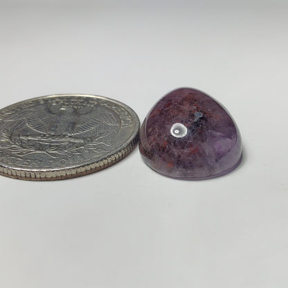 Amethyst Cabochon gemstone cabochon - natural crystal healing stone for jewelry making by Gemivra