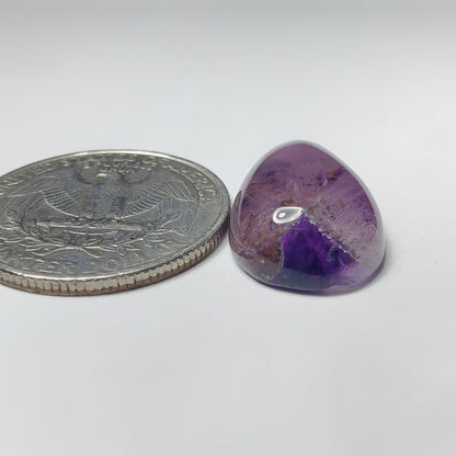 Amethyst Cabochon gemstone cabochon - natural crystal healing stone for jewelry making by Gemivra