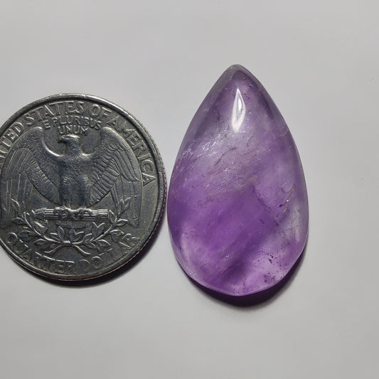 Amethyst Cabochon gemstone cabochon - natural crystal healing stone for jewelry making by Gemivra