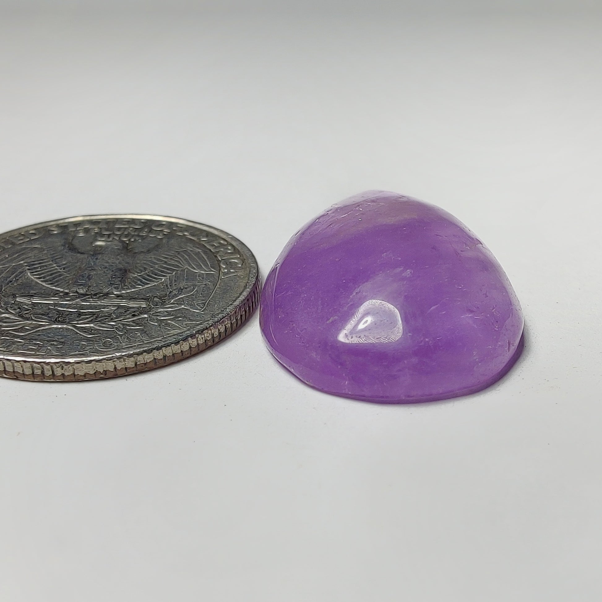 Amethyst Cabochon gemstone cabochon - natural crystal healing stone for jewelry making by Gemivra