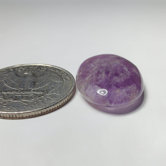 Amethyst Cabochon gemstone cabochon - natural crystal healing stone for jewelry making by Gemivra