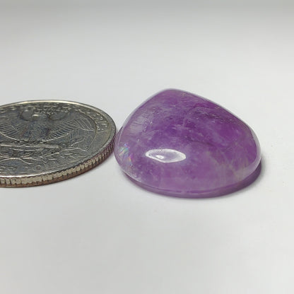 Amethyst Cabochon gemstone cabochon - natural crystal healing stone for jewelry making by Gemivra