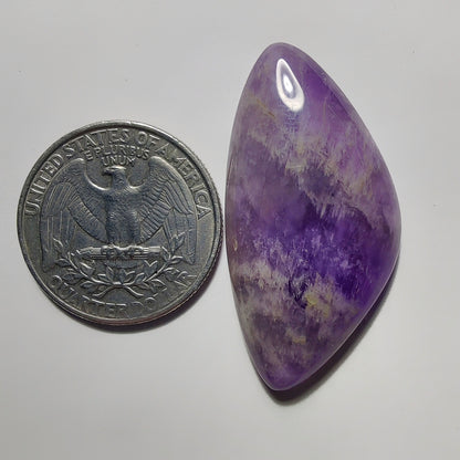 Amethyst Cabochon gemstone cabochon - natural crystal healing stone for jewelry making by Gemivra