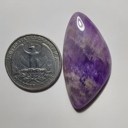 Amethyst Cabochon gemstone cabochon - natural crystal healing stone for jewelry making by Gemivra