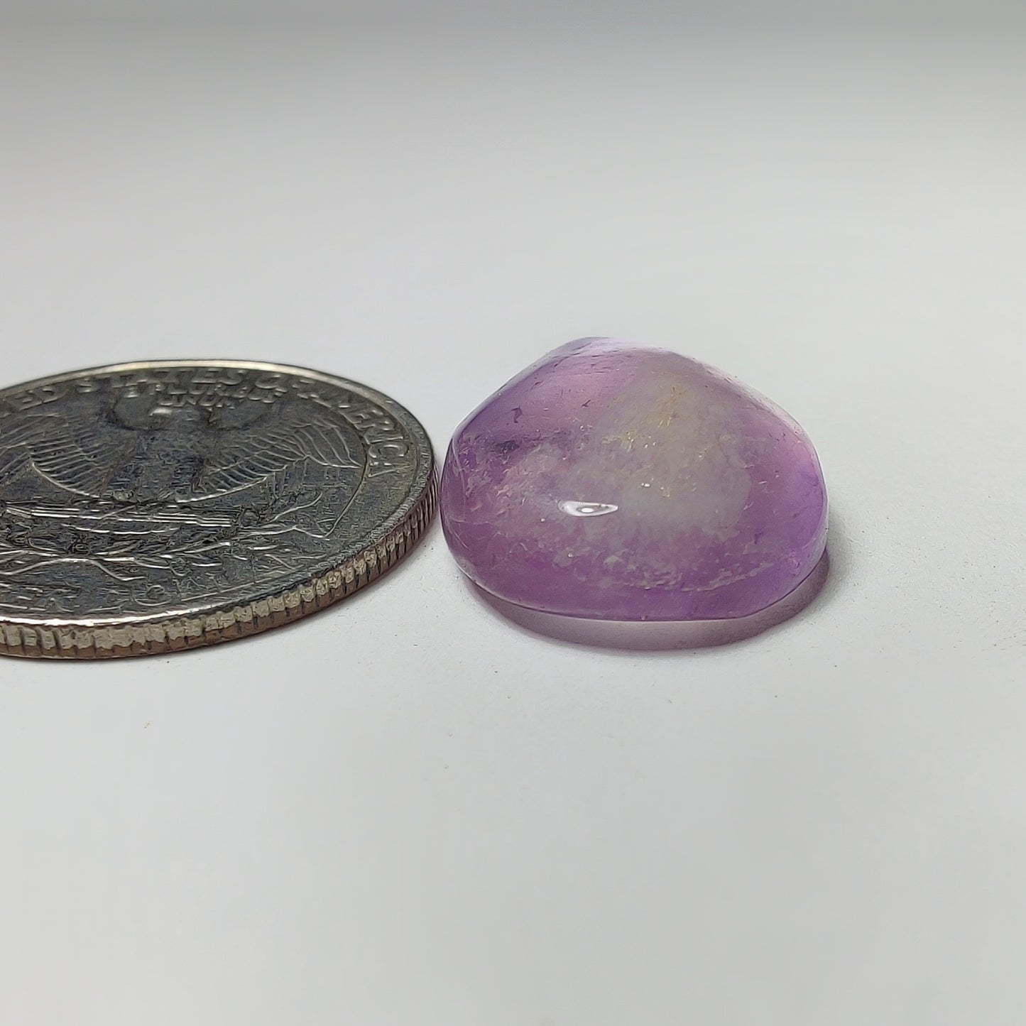 Amethyst Cabochon gemstone cabochon - natural crystal healing stone for jewelry making by Gemivra