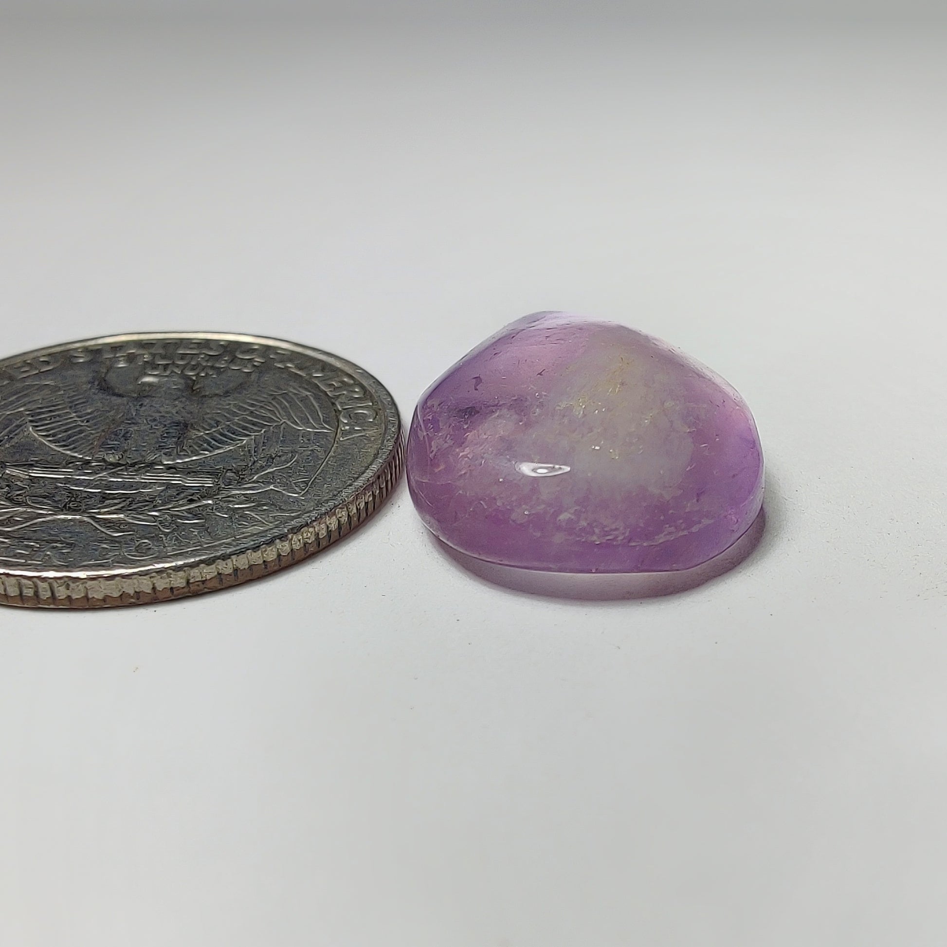 Amethyst Cabochon gemstone cabochon - natural crystal healing stone for jewelry making by Gemivra