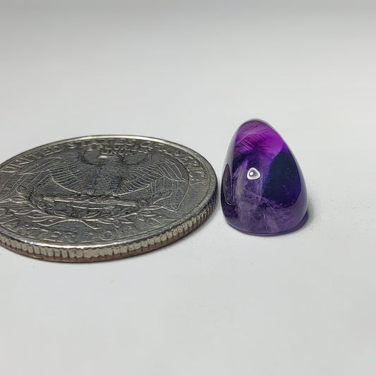 Amethyst Cabochon gemstone cabochon - natural crystal healing stone for jewelry making by Gemivra