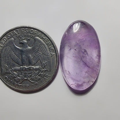 Amethyst Cabochon gemstone cabochon - natural crystal healing stone for jewelry making by Gemivra