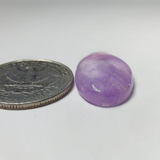 Amethyst Cabochon gemstone cabochon - natural crystal healing stone for jewelry making by Gemivra