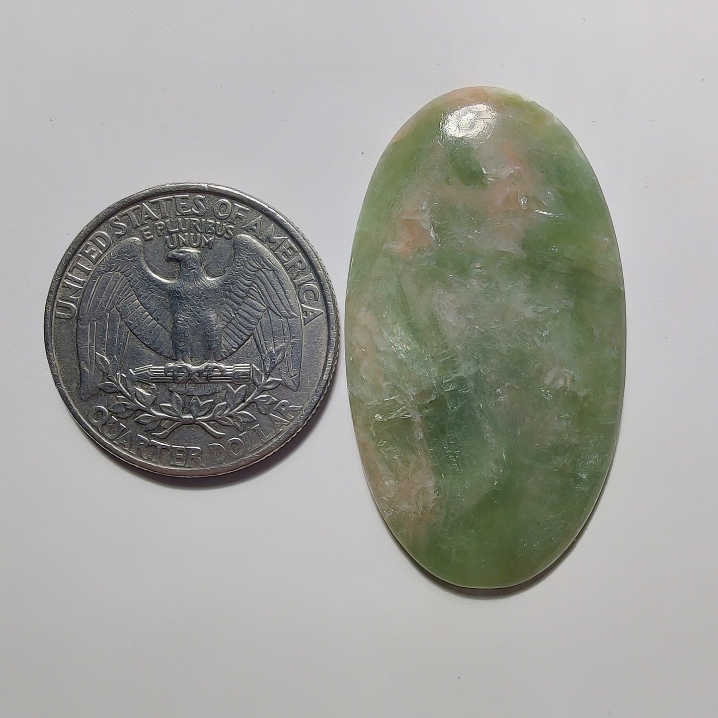 Golden Seraphinite Cabochon gemstone cabochon - natural crystal healing stone for jewelry making by Gemivra
