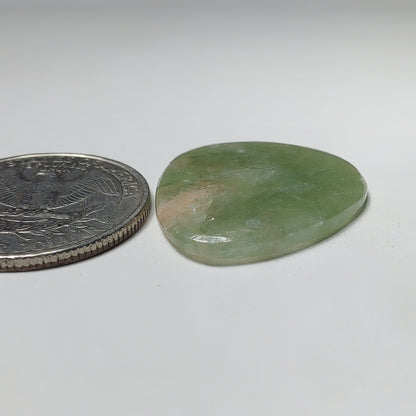 Golden Seraphinite Cabochon gemstone cabochon - natural crystal healing stone for jewelry making by Gemivra