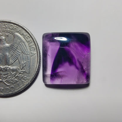 Amethyst Cabochon gemstone cabochon - natural crystal healing stone for jewelry making by Gemivra
