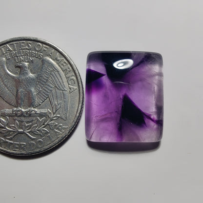 Amethyst Cabochon gemstone cabochon - natural crystal healing stone for jewelry making by Gemivra