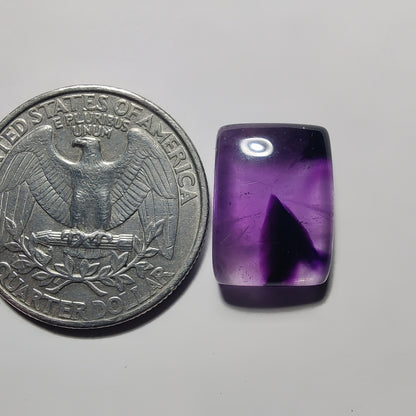 Amethyst Cabochon gemstone cabochon - natural crystal healing stone for jewelry making by Gemivra