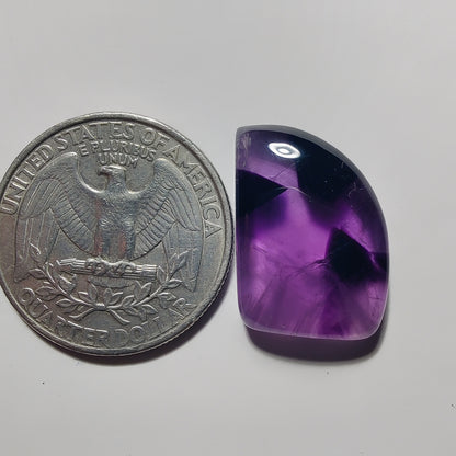 Amethyst Cabochon gemstone cabochon - natural crystal healing stone for jewelry making by Gemivra