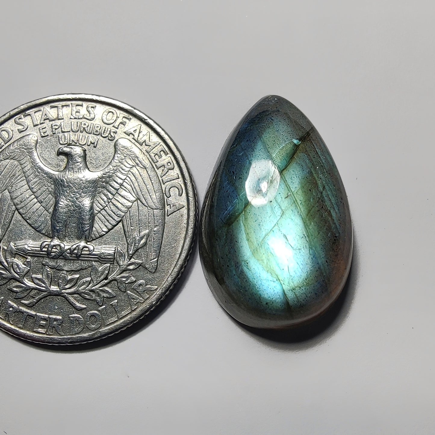 Labradorite Cabochon gemstone cabochon - natural crystal healing stone for jewelry making by Gemivra