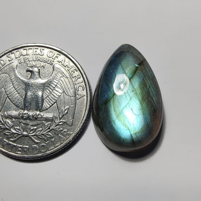 Labradorite Cabochon gemstone cabochon - natural crystal healing stone for jewelry making by Gemivra